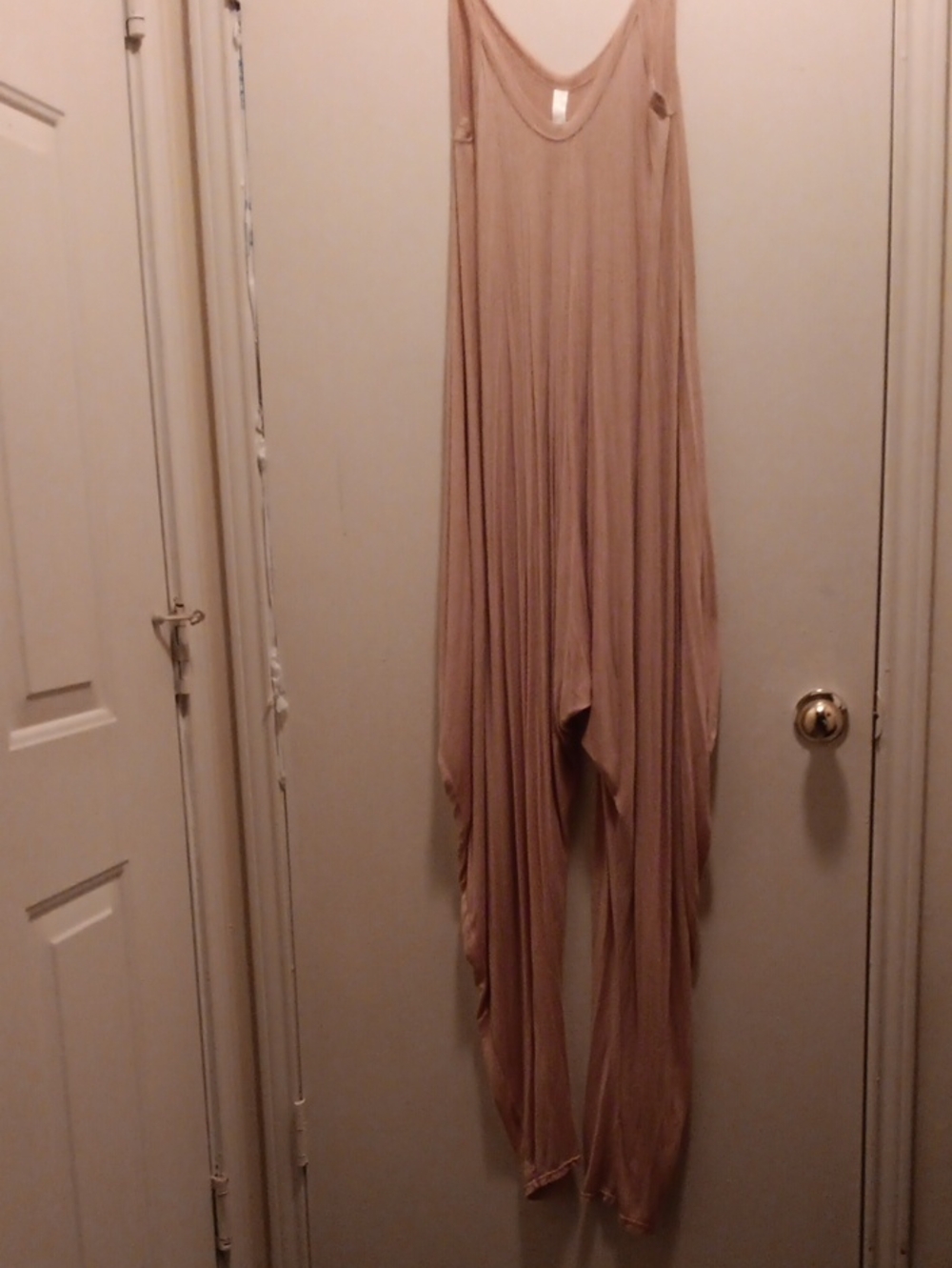 Rose Pink Sleeveless Parachute-style Jumper